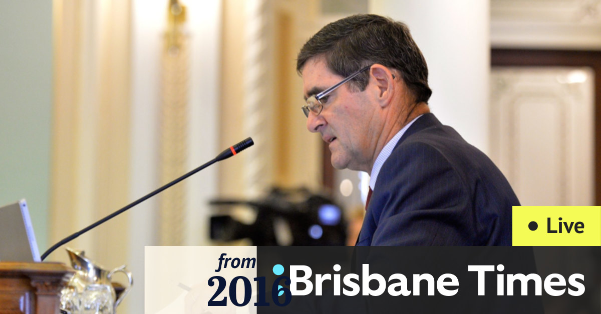 Queensland Parliament live Question Time November 10, 2016